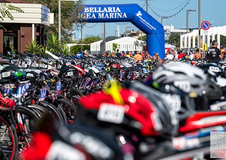 BIM Triathlon Olimpico Bellaria Igea Marina 2025 Zona Cambio